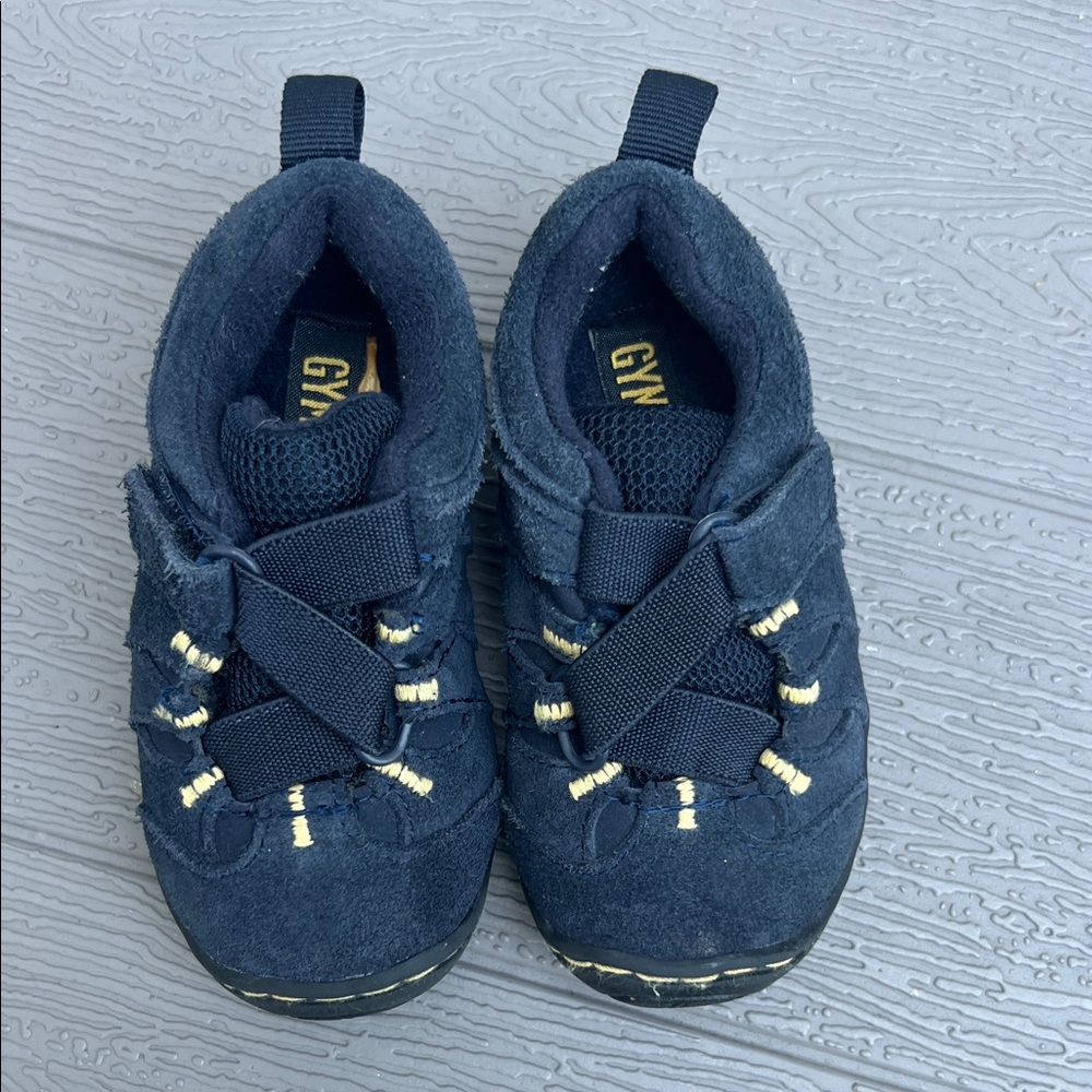 Gymboree Dark Blue and Gold Kids Sneakers